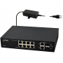 SF108-90W Pulsar Switch PoE 12-portowy SF108-90W do 8 kamer IP