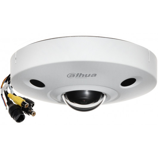 Kamera IP fisheye DAHUA IPC-EBW8630-IVC, 6 Mpix, IR 10, zewnętrzna, DWDR