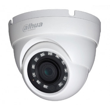 Kamera HD-CVI kopułowa DAHUA HAC‐HDW1400R‐0280B, 4 Mpix, IR 20 m, zewnętrzna, DWDR