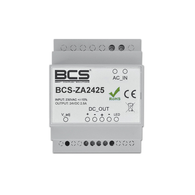Zasilacz impulsowy BCS-ZA2425