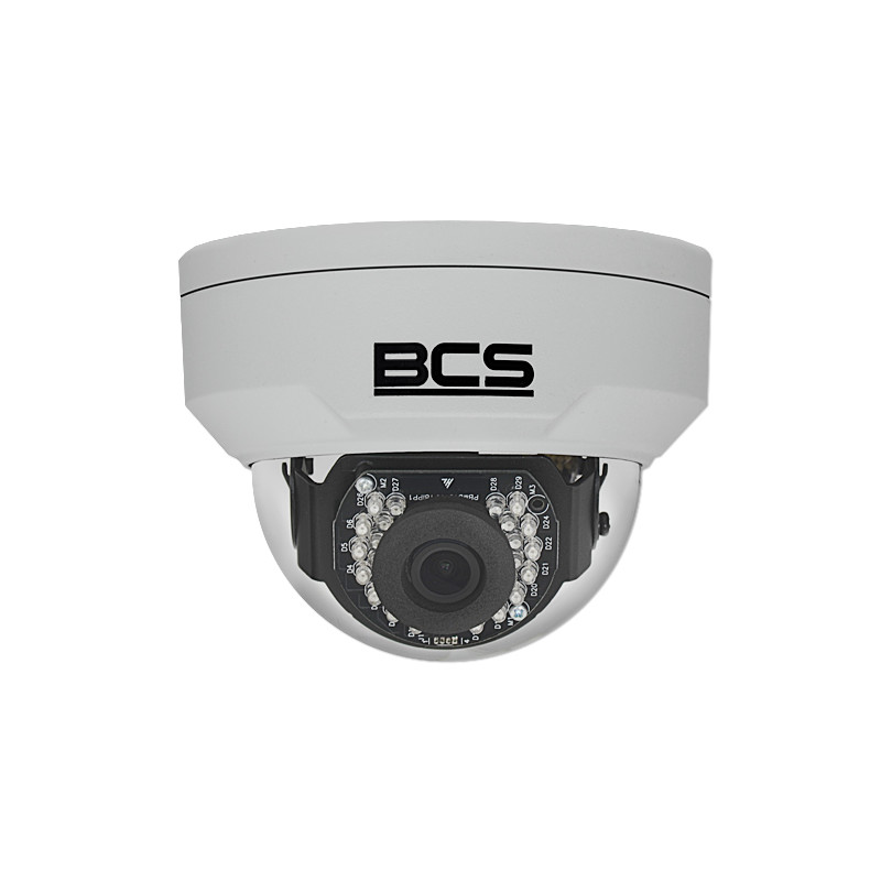 Kamera IP kopułowa BCS-P-DIP24FSR3-AI1-G, 4 Mpix, IR 30m, zewnętrzna, WDR