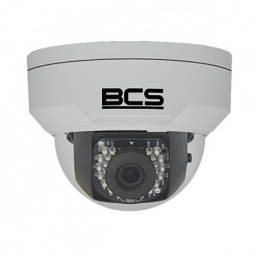 Kamera IP kopułowa BCS-P-DIP24FSR3-AI1-G, 4 Mpix, IR 30m, zewnętrzna, WDR