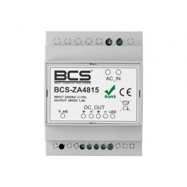 Zasilacz sieciowy BCS-ZA4815