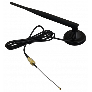 Antena WiFi 2,4GHz z podstawą magnetyczną