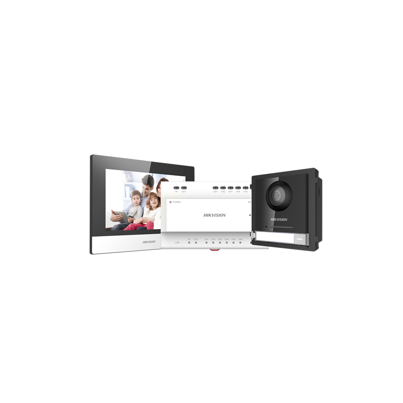 Zestaw wideodomofonu HikVision DS-KIS702(Europe BV)
