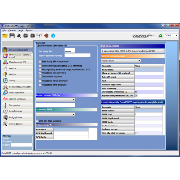 Centrala alarmowa ROPAM OptimaGSM