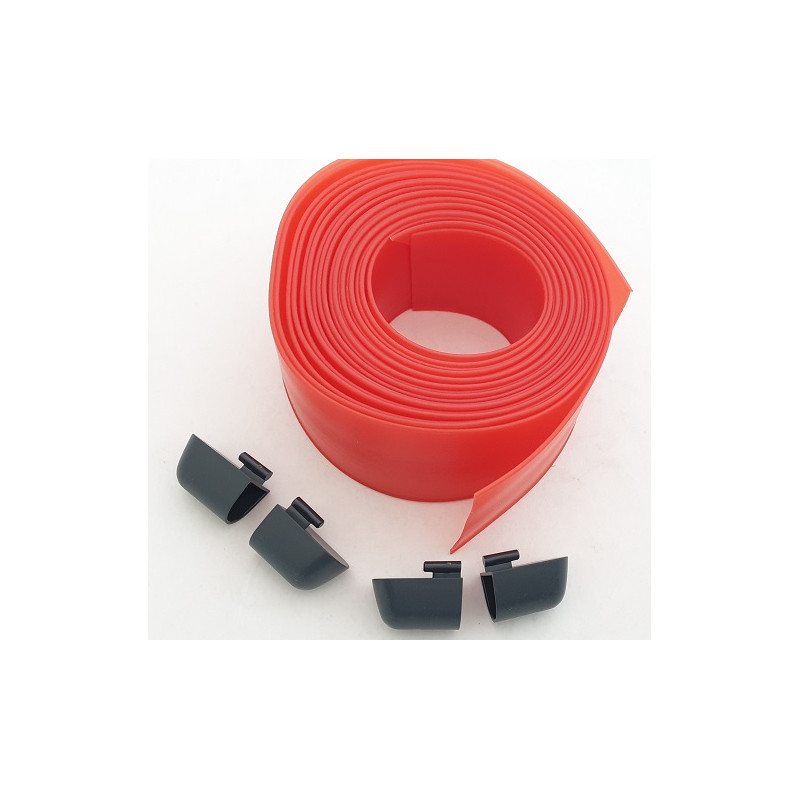 Listwa gumowa czerwona, ochronna, 12m - zabezpieczająca do ramion WA21/WA22 (12m)