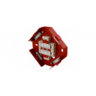 Puszka instalacyjna rozgałęźna 4x2,5mm2 ośmiokątna AWOP-425 S/R