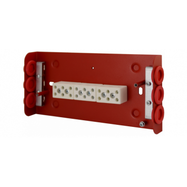 Puszka instalacyjna przelotowa 9x6mm2 prostokątna AWOP-960 P/P