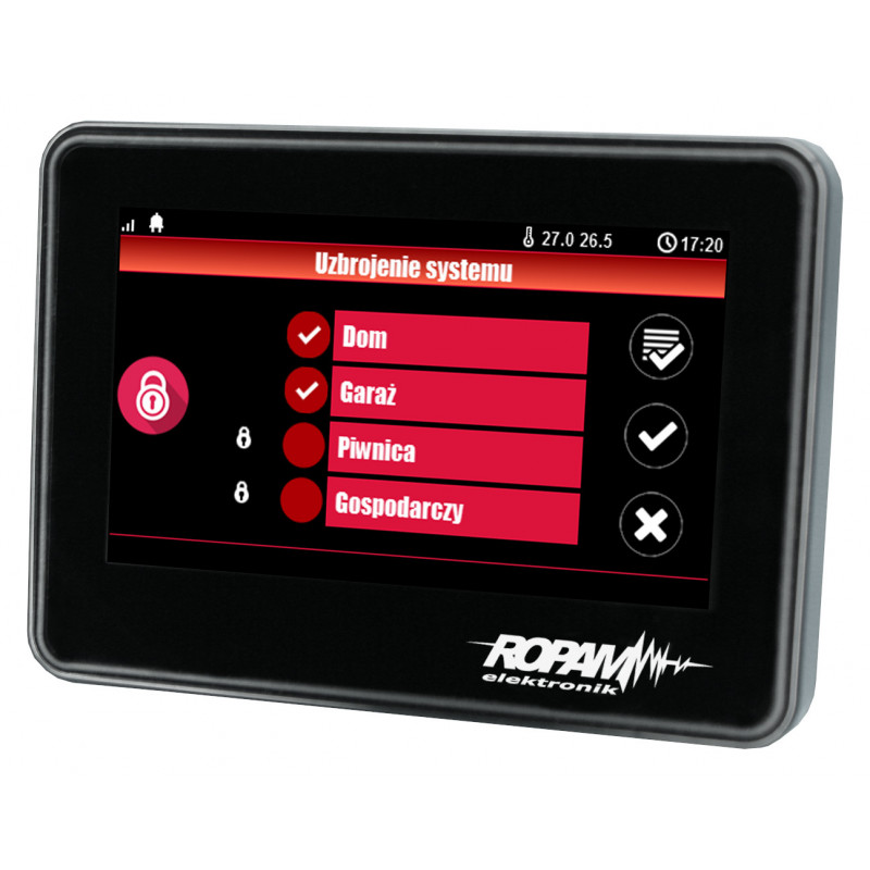 Panel dotykowy ropam TPR-4B-P