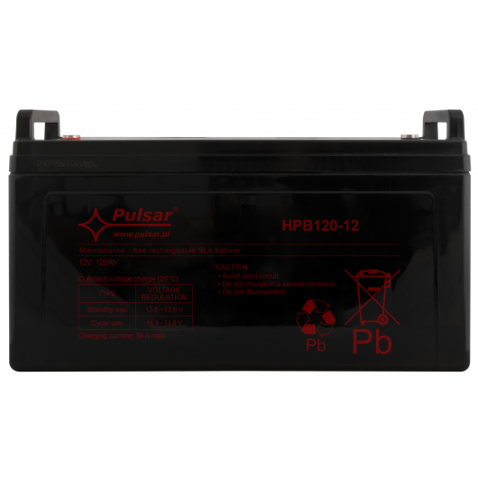 HPB120-12 Pulsar Akumulator 120Ah/12V HPB