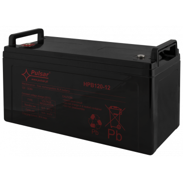 HPB120-12 Pulsar Akumulator 120Ah/12V HPB