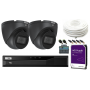 Zestaw monitoringu analogowego 2 kamery BCS-EA15FSR3-G 6