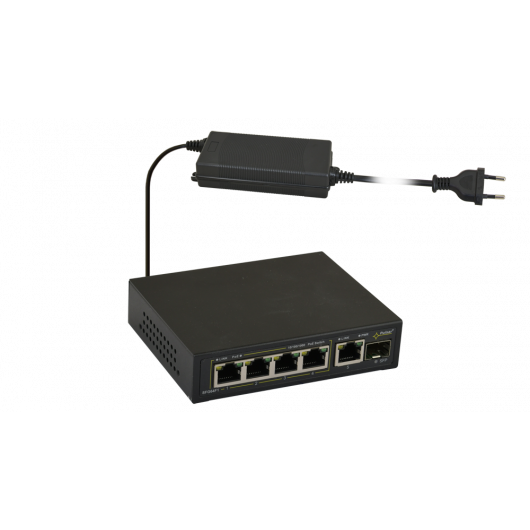 SFG64F1 Pulsar Switch PoE 6-portowy SFG64F1 do 4 kamer IP