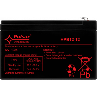 HPB12-12 Pulsar Akumulator...