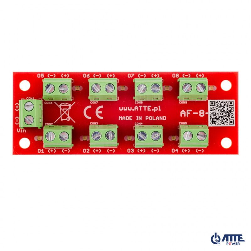 Moduł dystrybucji zasilania ATTE AF-P8-00-OF