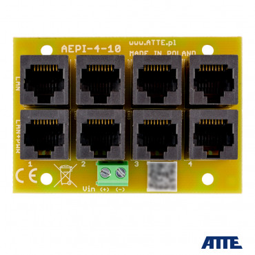 Adapter PoE ATTE AEPI-4-10-OF
