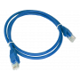 Patchcord U/UTP kat.6 PVC 1.0m niebieski ALANTEC 1