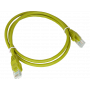 Patchcord U/UTP kat.6 PVC 1.0m żółty ALANTEC 1