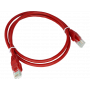 Patchcord U/UTP kat.6 PVC 2.0m czerwony ALANTEC 1