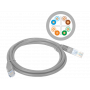 Patchcord U/UTP kat.6 PVC 7.0m szary ALANTEC 1