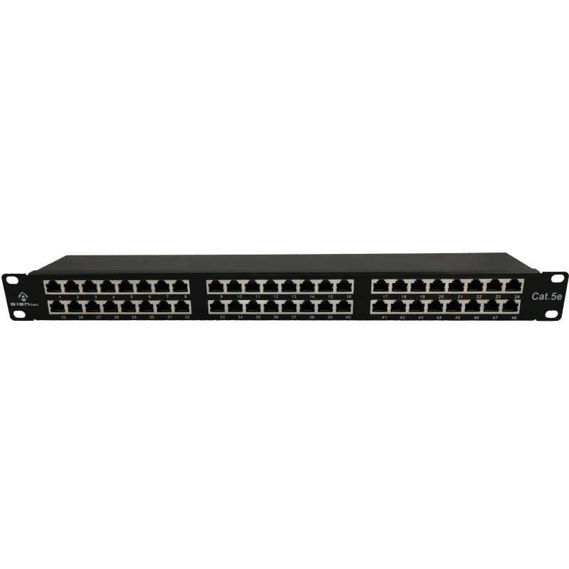 Patch panel STP kat.5e, 48 portów, IDC ALANTEC