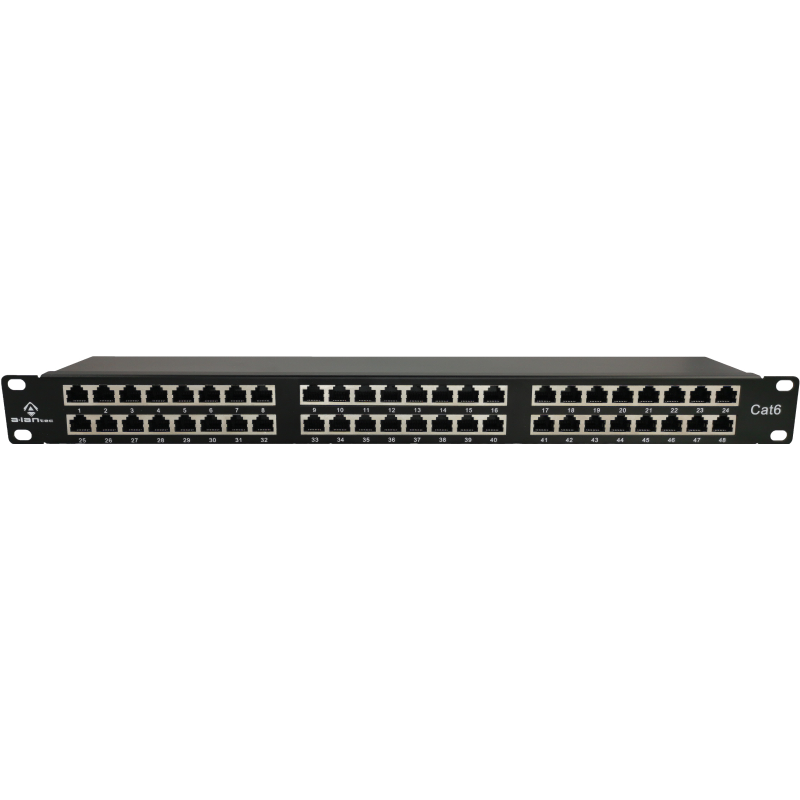 Patch panel STP kat.6, 48 portów, IDC ALANTEC