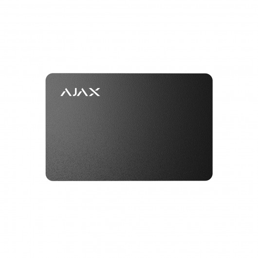 Ajax Batch of Pass - czarna karta zbliżeniowa do KeyPad Plus (3 szt.)