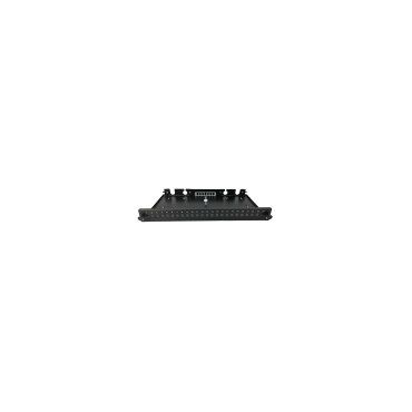 Przełącznica światłowodowa 24xST 19" 1U z płytą czołową oraz akcesoriami montażowymi (dławiki, opaski), wysuwalna ALANTEC