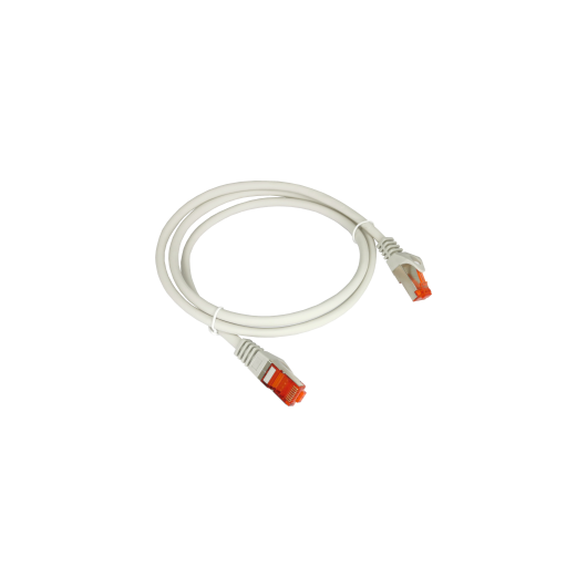 Patchcord F/UTP kat.5e PVC 0.25m szary ALANTEC