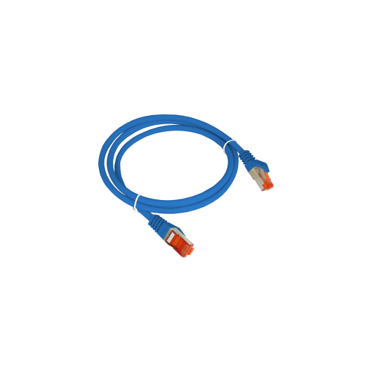 Patchcord S/FTP kat.6A LSOH 2.0m niebieski ALANTEC