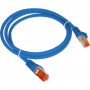 Patchcord S/FTP kat.6A LSOH 2.0m niebieski ALANTEC 1