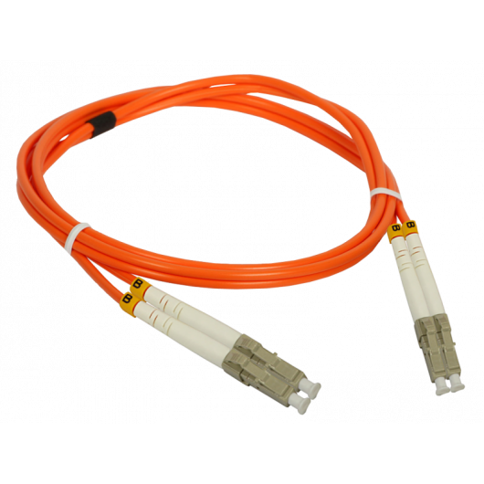 Patchcord światłowodowy wielomodowy LC-LC duplex MM 50/125 2.0m ALANTEC