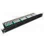 Patch panel telefoniczny ISDN 19" 50xRJ45 LSA kat.3 ALANTEC 1