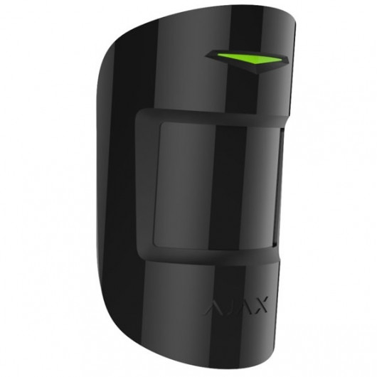 Czujnik ruchu z sensorem mikrofalowym Ajax MotionProtect Plus czarny