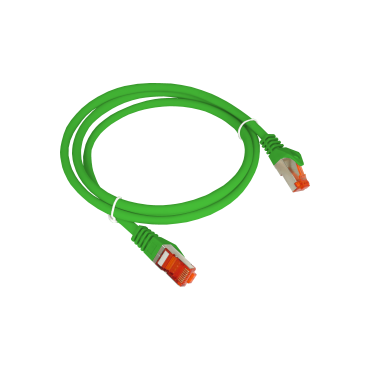 Patchcord S/FTP kat.6A LSOH 2.0m zielony ALANTEC