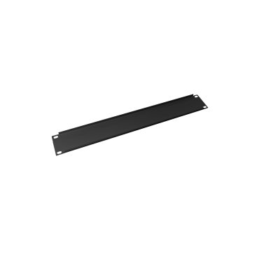 Zaślepka 19" 1U metalowa, kolor czarny ALANTEC