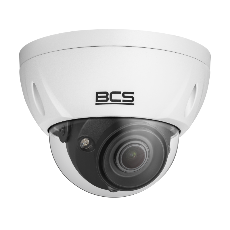 Kamera IP kopułowa BCS-DMIP5501IR-AI, 5 Mpix, IR 40 m, zewnętrzna, WDR