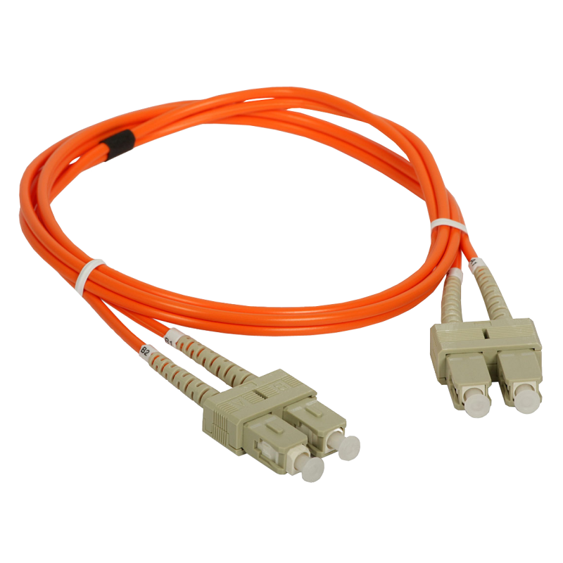 Patchcord światłowodowy wielomodowy SC-SC duplex MM 50/125 1.0m ALANTEC