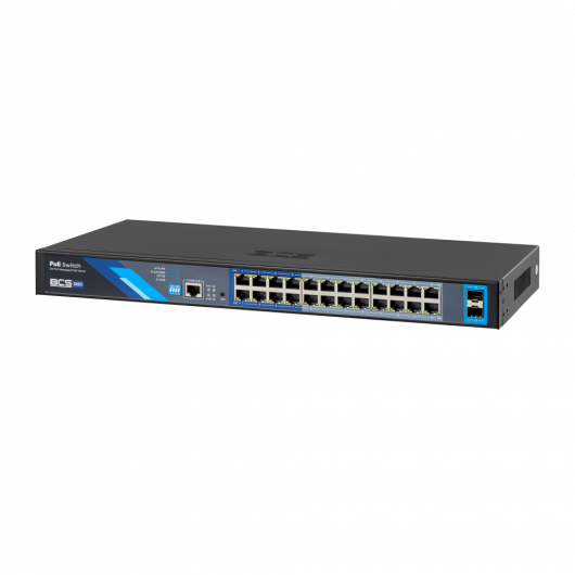 Switch PoE BCS-B-SP24G-2SFP-M