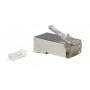 Wtyk modularny RJ45 8p/8c kat.5e STP linka ALANTEC - Przelotowy