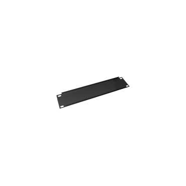 Zaślepka 10" 1U metalowa, czarna ALANTEC