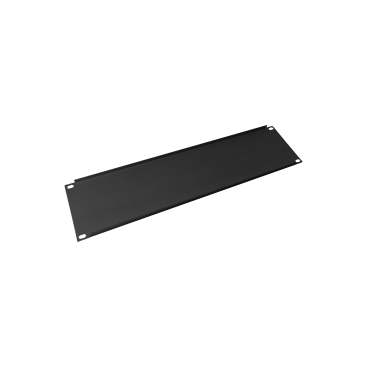 Zaślepka 19" 3U metalowa, kolor czarny ALANTEC