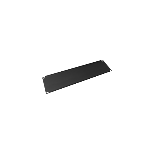 Zaślepka 19" 3U metalowa, kolor czarny ALANTEC
