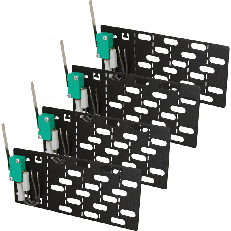 RWST Pulsar Zestaw antysabotażowy 4 tamperów, uniwersalny do szaf RACK 19"