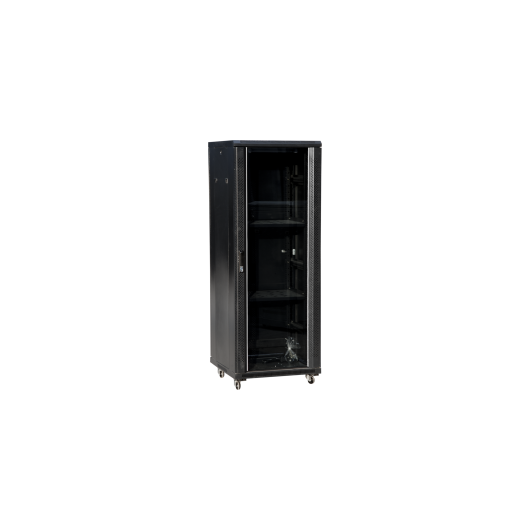 Szafa 42U stojąca 19" 800x800mm drzwi szklane Q-LANTEC