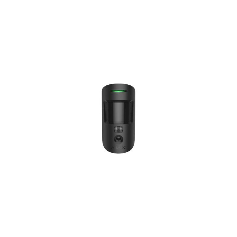 Bezprzewodowy czujnik ruchu z weryfikacją fotograficzną MotionCam (PhOD) Ajax czarny