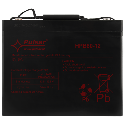 HPB80-12 Pulsar Akumulator 80Ah/12V HPB