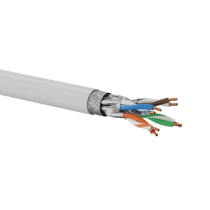 S/FTP (SSTP) ALANTEC kabel kat.7 4x2x23AWG 1000MHz (10Gb/s) LSOH Cca 500m