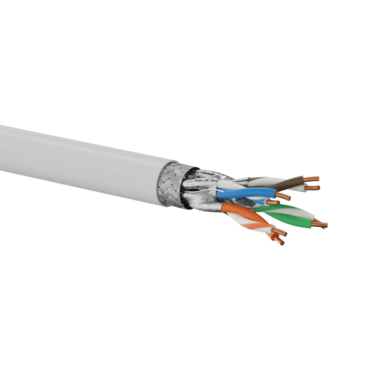 S/FTP (SSTP) ALANTEC kabel kat.7 4x2x23AWG 1000MHz (10Gb/s) LSOH Cca 500m